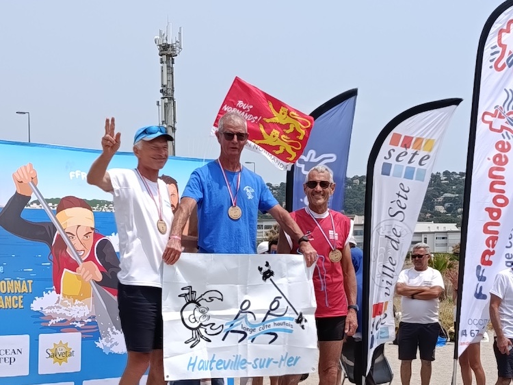 Résultat du Trail : médaille de bronze pour Bernard !